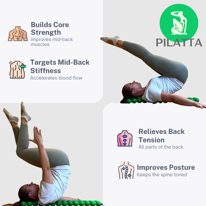 Pilatta SpineFlow - Fitness Massager